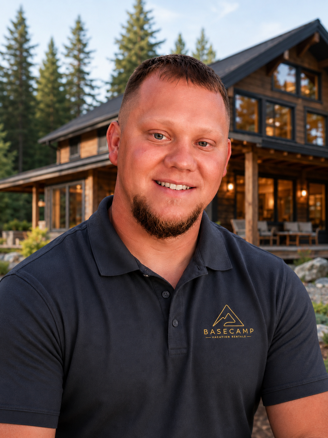 Cameron Anderson, founder of Basecamp Vacation Rentals, in Bend, Oregon